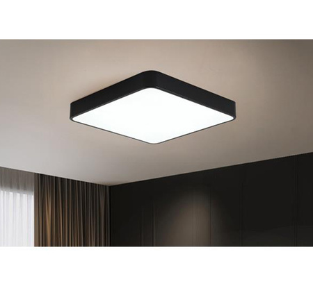 Plafond LED stropné nástenné svietidlo Square 3300 lm 40W 4000K IP22 Black
