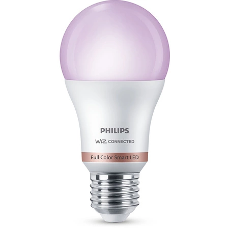 2x LED žiarovka E27 A60 8,5W = 60W 806lm 2200-6500K RGB + TW Smart SMART WiFi Bluetooth App WiZ Philips