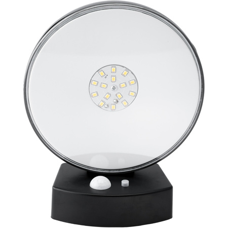 Záhradné nástenné svietidlo fasádne LED solárne svietidlo so senzorom pohybu a súmraku 4000K IP65