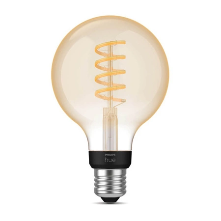 LED žiarovka E27 Sphere G93 7W = 40W 550lm 2200-4500K CCT FILAMENT SMART Smart Bluetooth ZigBee White Ambiance Philips HUE