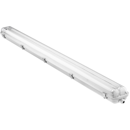 Ohňovzdorné svietidlo 120cm 2x T8 G13 IP65 + LED žiarivky 18W 6500K Lumiled