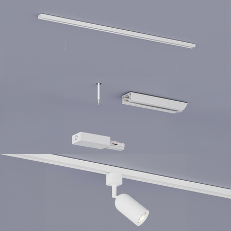 Konektor typu T Konektor pre zbernice LED osvetlenia Jednofázová biela EasyLink Philip