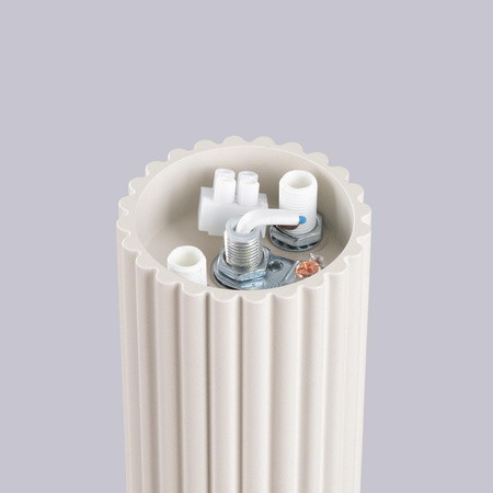 Kúpeľňové stropné svietidlo na povrchovú montáž G9 Round Beige Modern Matte IP44 Halo Sollux