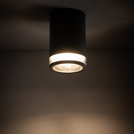 Plafón Oprawa Natrawkowa Sufitowa Lampa Ogrodowa Kinkiet E27 Graphite Vodotesný IP44 ROCK PRO 10687 Nowodvorski