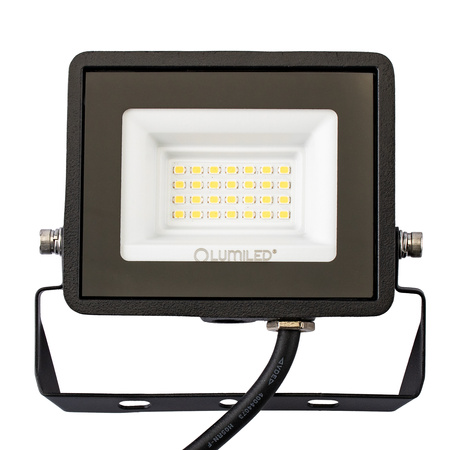 LED reflektor ZUNA2 20W 1800lm 6500K IP65 Black LUMILED