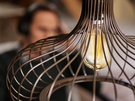 LED žiarovka E27 Edison ST64 6W = 50W 660lm 2000K teplá biela 360° FILAMENT LUMILED