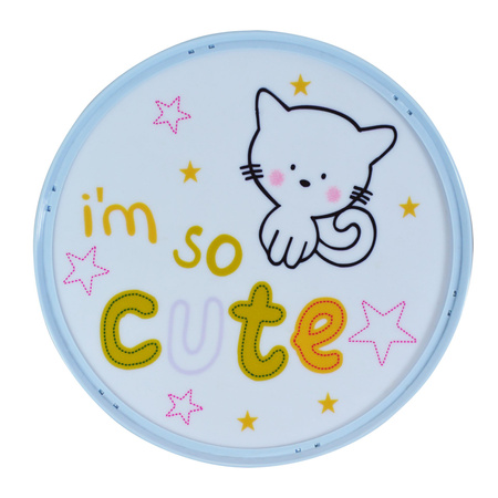 Detské stropné svietidlo Plafond Blue Cat Didi Sanico Goldlux