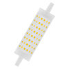 LED žiarovka R7s 15W = 125W 2000lm 2700K teplá biela 300° Dimmable Ledvance