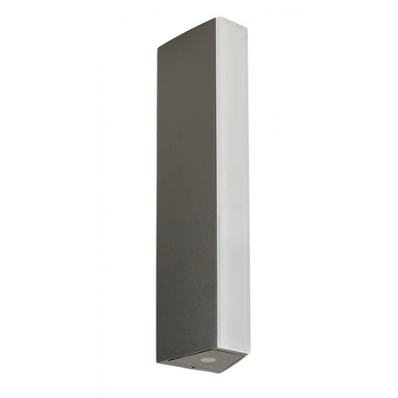 Vonkajšia záhradná fasádna lampa KINKIET LED Tin M1401 DG 700lm 4000K neutrálna biela Su-Ma