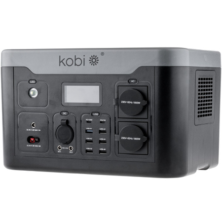 Energy Bank Powerbox Prenosná mobilná napájacia stanica 1800W Premium KOBI