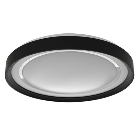Plafond LED stropné svietidlo Povrchová montáž 30W 1850lm CCT Stmievateľné okrúhle čierne SMART+ WiFi Gavin Ledvance