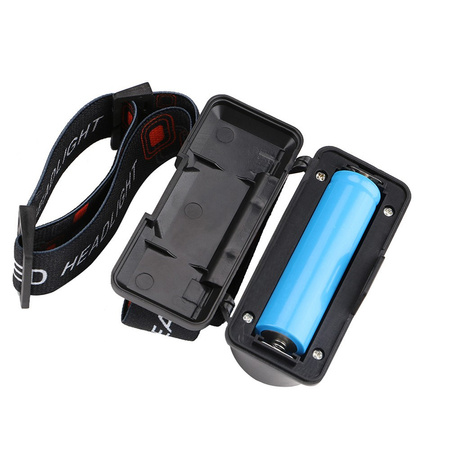 LED dobíjacia hlavová baterka XPE + COB VA0115 Vayox