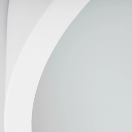 Plafond LED stropné dekoratívne svietidlo s povrchovou montážou E27 Round White Jasmin Kanlux