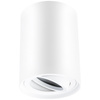 HALOGEN Spot Tube Movable Round White 115mm + LED žiarovka GU10 6W 120° 4000K AMAT-L LUMILED