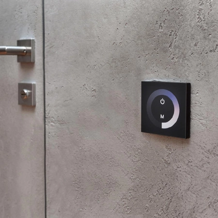 Dotykový spínač so stmievačom pre LED pásiky Black Mono Sanico Goldlux