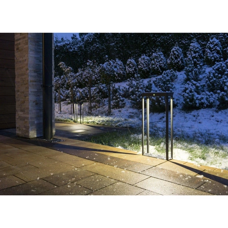 Solárny záhradný stĺp Vonkajší stojaci ARMA 2W 4000K IP65 50cm Senzor pohybu SU-MA