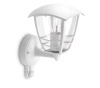 Záhradné nástenné svietidlo Vonkajšia lampa E27 IP44 so senzorom pohybu a súmraku White Creek Philips