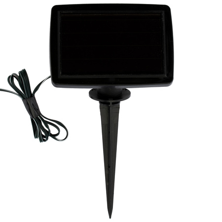 Záhradná lampa LED solárna biela kvetináčová okrasná 4000K neutrálna