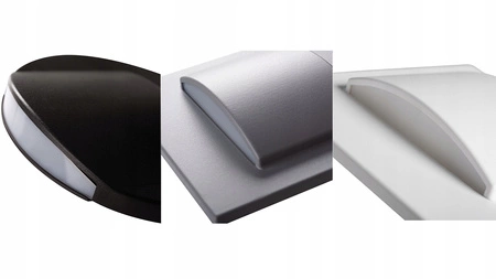 Schodiskové svetlo LED 0,8 W 15 lm 3000 K teplá biela štvorcové čierne Erinus Kanlux