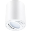 HALOGEN Spot Tube Moving Round White 84mm + LED žiarovka GU10 6W 120° 3000K AMAT-M LUMILED
