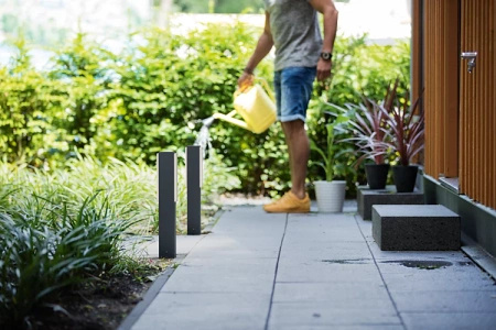 Záhradný vonkajší svetelný stĺp 42cm LED 9W 1000lm 2700K IP44 Stratosphere Philips