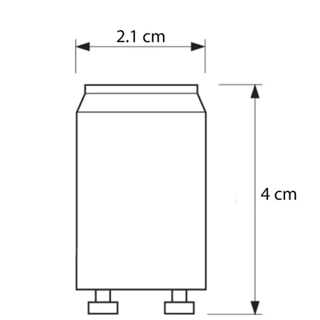 Ecoclick S2 4 - 22W 220-240V PHILIPS žiarivka štartér