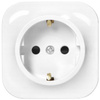Povrchová jednozásuvka Schuko 2P+Z biela TODO ORNO