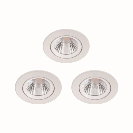 3x LED dióda na zapustenie 5,5 W 350 lm 2700K White Sparkle Philips