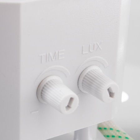 LED stropné svietidlo DALLAS 2x E27 so senzorom pohybu a súmraku