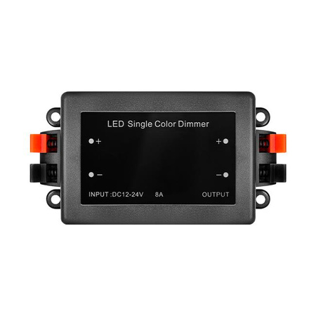 LED stmievač s diaľkovým ovládaním 12V DC Black Masterled