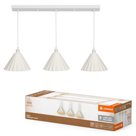 Dekoratívne stropné závesné svietidlo E14 White Decor Ledvance