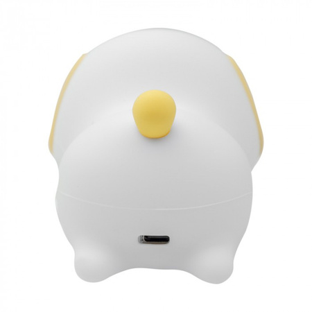 Detské LED nočné svetlo 1,5 W 3000-6500K teplá biela a studené USB dobíjateľné 1200 mAh biele MARY'S DOG