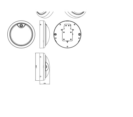 Vonkajšie kanálové svetlo LED 15W 1400lm 4000K IP54 so senzorom pohybu a súmraku biela Projetline Philips