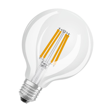 LED žiarovka G95 Sphere E27 3,8W = 60W 806lm 2700K teplá biela 300° Filament CLASSIC ENERGY EFFICIENCY Osram