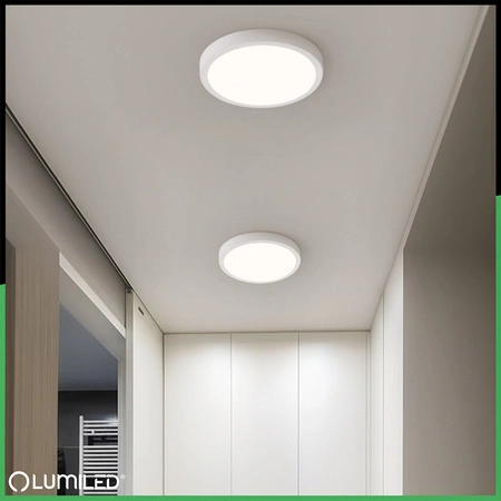 Stropné svietidlo LED na povrch 18W Round 4000K GLOW White LUMILED