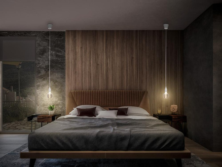 E27 závesné stropné svietidlo biele Vintage 1906 kyvadlo Ledvance