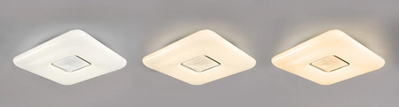 Plafond LED stropné svietidlo 72W 4320lm CCT 180° biela Diaľkovo stmievateľné Lyra Sanico Goldlux