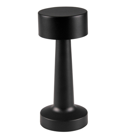 Stolná LED lampa Dekoratívna čierna stmievateľná Jednoducho Sanico Goldlux