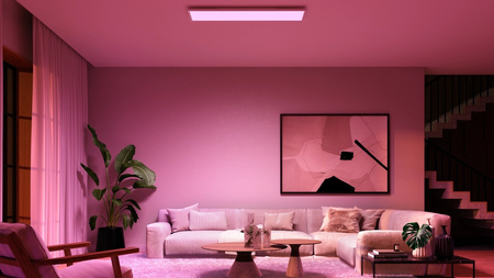 LED panel Povrchová stropná lampa 120x30 cm 60W 4150lm IP20 Biela a farebná Ambiance RGB + TW White Smart SMART Zigbee Bluetooth Surimu Philips HUE