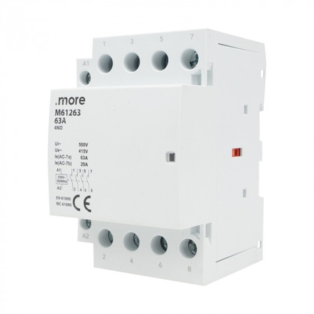 Modulárny zbernicový stýkač 4P 63A 4NO .MORE