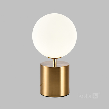 Stolná lampa Stolné svietidlo Dekoratívne G9 Zlatá elegancia Kobi