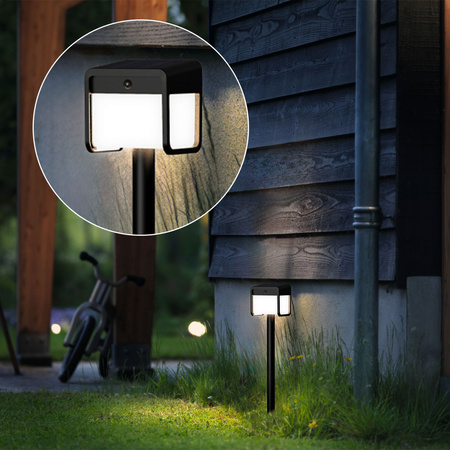 Vonkajšie solárne svetlo na vankúš 69 cm LED 1,8 W 250 lm 3000K IP44 so senzorom pohybu a súmraku Ezra Ultra Efficient Philips