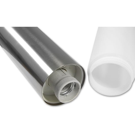 Záhradné stojace vonkajšie svietidlo LED E27 so senzorom pohybu a súmraku strieborné IP44 Manila 45 cm Masterled