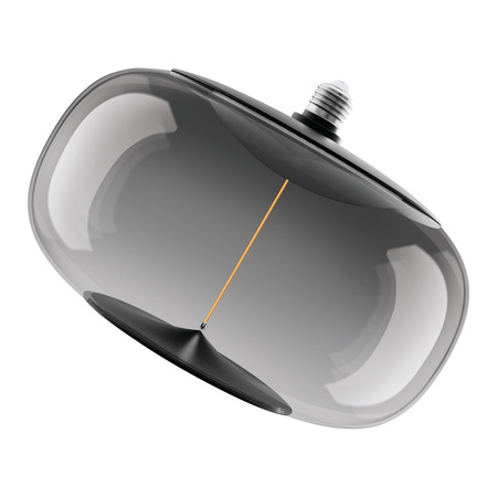 Dekoratívna LED žiarovka E27 12W = 32W 350lm 1800K teplá biela 320° dymové vlákno stmievateľné Vintage 1906 Osram