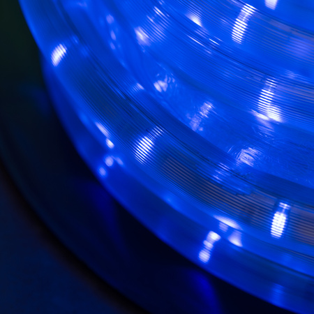 LED svetelná hadica flexibilná hermetická 100W 210V modrá 9,5lm/m IP65 50m GIVRO Kanlux