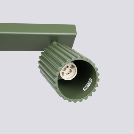 Bodové reflektorové stropné svietidlo Tuba 4x GU10 Olive Carbon Deep Space SL.1622 Sollux