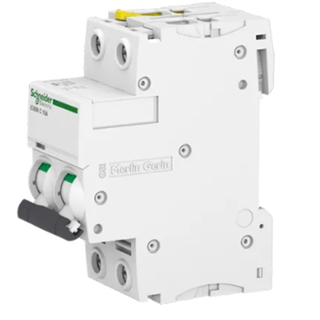 Nadprúdový istič Poistka C10A 2P Schneider
