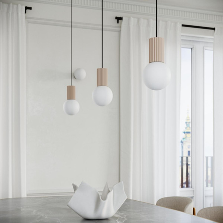 Závesné svietidlo Hanging G9 Round Beige Modern Matte Halo Sollux