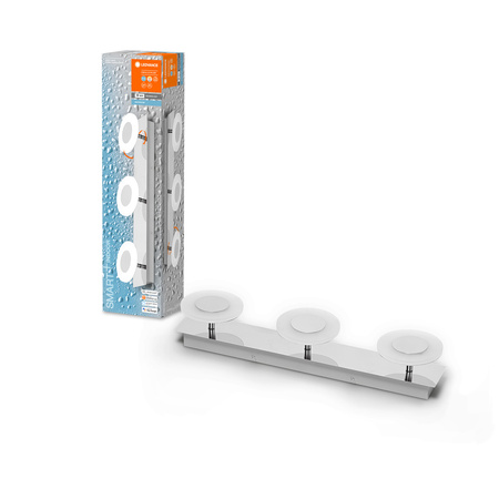 LED 21W 1100lm CCT Stmievateľné strieborné SMART+ WiFi Orbis Ledvance Kúpeľňové stropné svietidlo