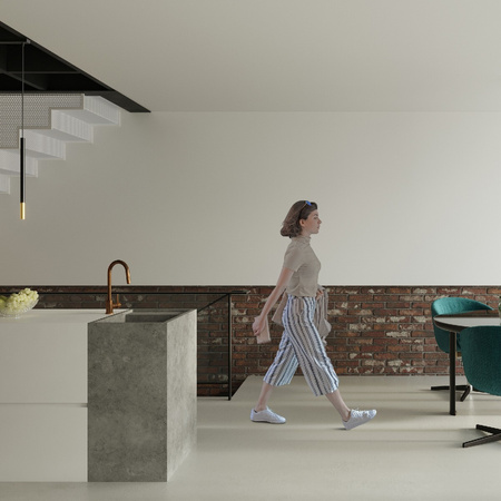 Tuba G9 Závesné stropné svietidlo Tubular Black Gold Moderná mozaika Sollux